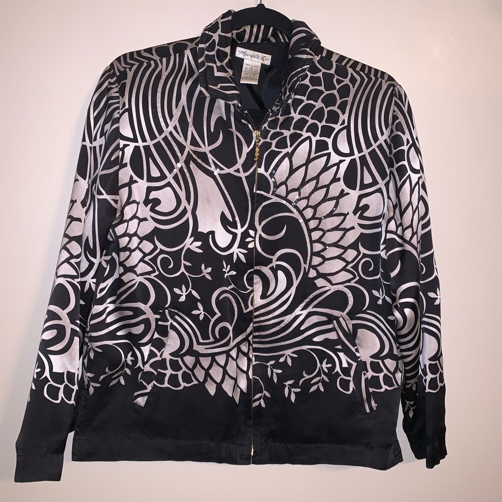 100% Silk Vintage Mureli Jacket